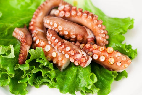 Frozen Octopus Cleaned Whole