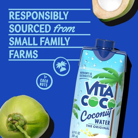 VITA COCO 100% Water Coconut Pure Tetra 12/16.9OZ