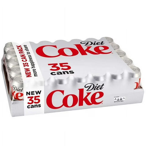 Diet Coke Soda Soft Drink, 12 fl. oz. 35 pk