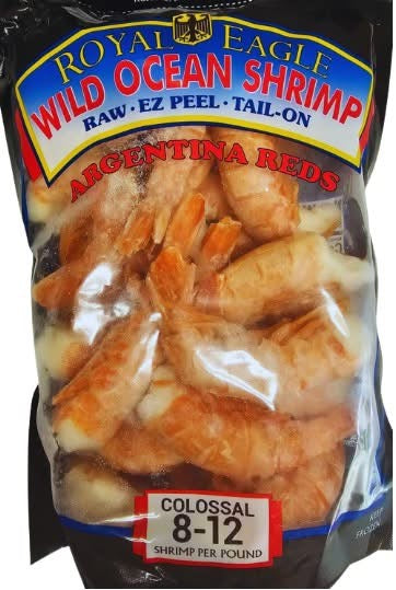 Argentinian Royal Eagles Wild-Caught Shrimp – Easy Peel!