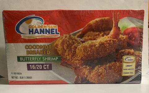Coconut Breaded Shrimp 16/20 3 lbs $19.99
