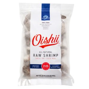 Oishi EZ Peel Raw Shrimp, 21-25 count 2 LBS Bags  $18.50