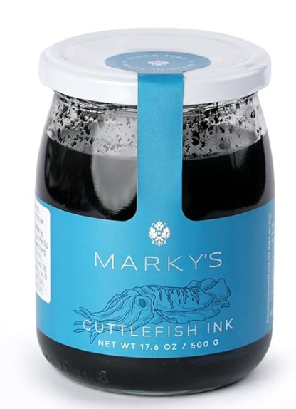 Marky's Cuttlefish Squid Ink Food Coloring Imported from Spain - 17.6 oz / 500 g
