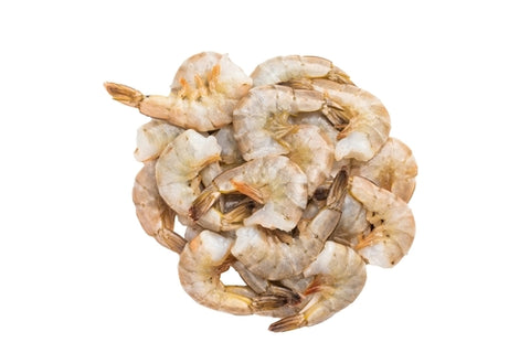 Peeled &amp; Deveined Raw Shrimp (21/25 ct, Tail‑Off) 2 lbs $15