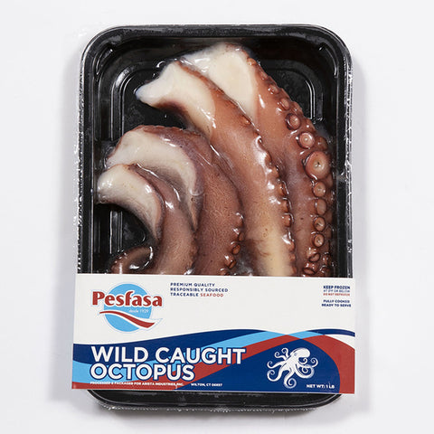 Octopus Leg Cooked Tray 1lb $17.99