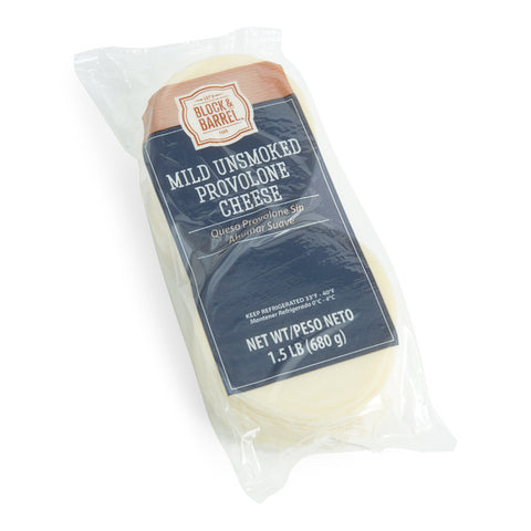 Cheese Provolone Non-smoked Sliced 1.5 lbs $6.75