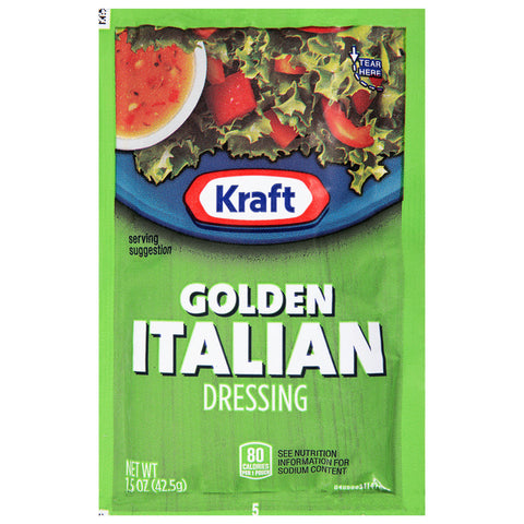 Kraft Dressing Italian Golden 1.5 OZ $0.75