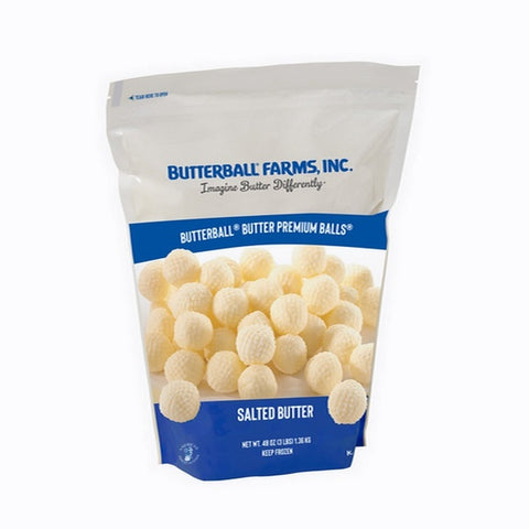 Butter Balls .25 Oz Salted In Bag 3lbs bags $25.50