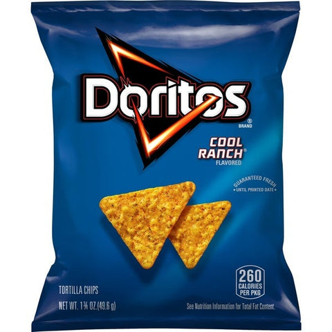 Chips Tortilla Cool Ranch Large Single Serving $0.99