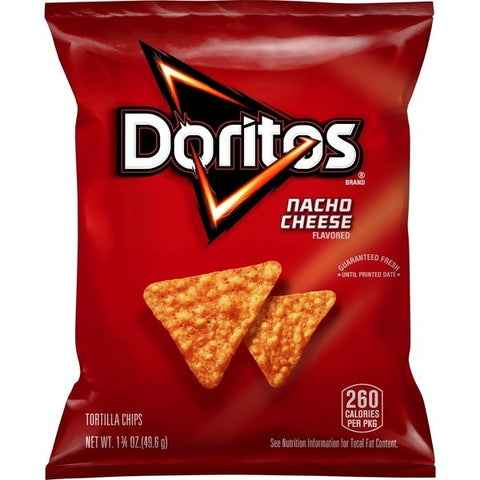 Doritos Chip Tortilla Nacho Cheese Large 1.75 OZ $0.99