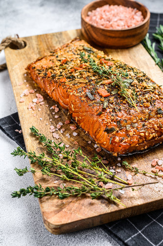 Fresh Atlantic Salmon Fillet – 3–4 lb, Skin‑On, Scaled‑Off x $13.55 lb