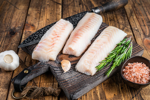 Atlantic Cod Fillet – Chem. Free –  10 oz Frozen