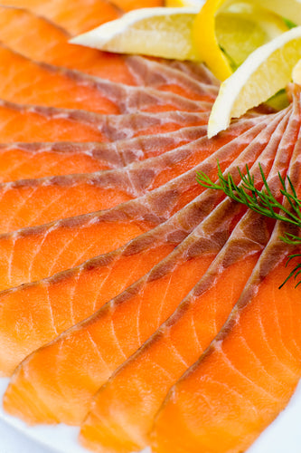 Salmon Smoked Pre Sliced Fresh $18.45 x Lb